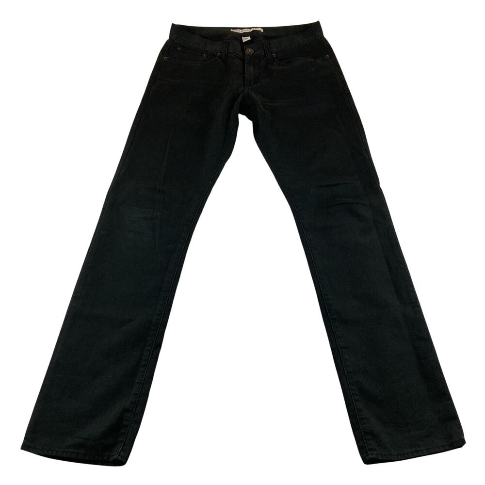 Lightweight Cord Jeans Faded Black Standard Cloth Mens Size 30 Slim Straight